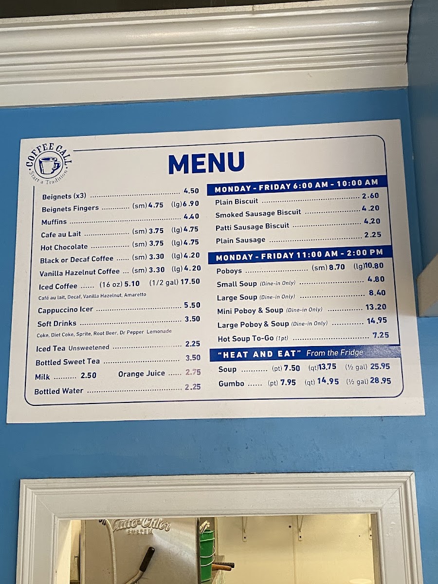 Coffee Call Menu - Image 4
