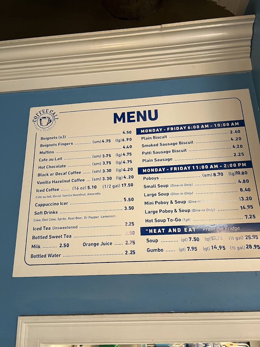 Coffee Call Menu - Image 5